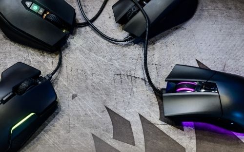 Group of computer mice
