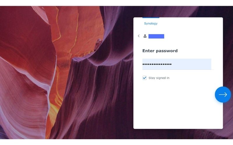 Synology enter password - Tech Guide Central