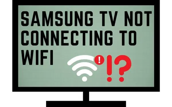Samsung TV not connecting to wifi - TechGuideCentral.com
